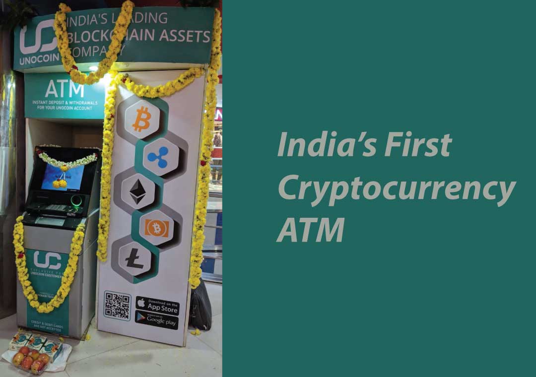 Unocoin Opens First Cryptocurrency ATM in Bangalore