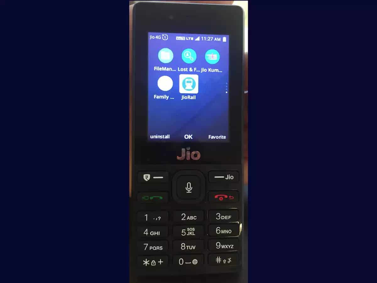 Book Train Tickets in Jio Phone