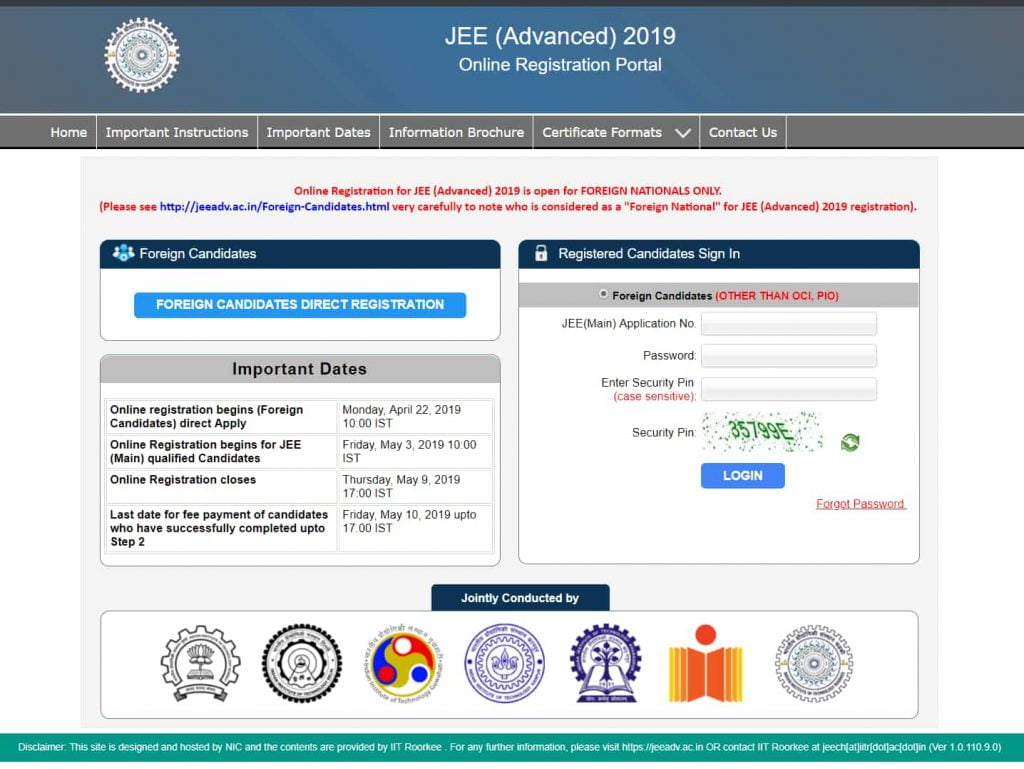 How to Register for JEE Advanced 2019?