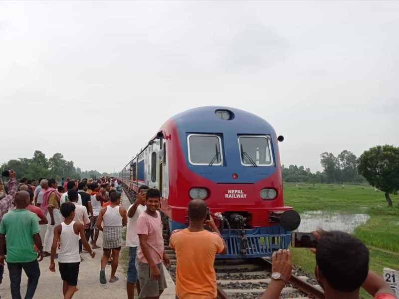 Soon the people of India will be able to go to Nepal by train