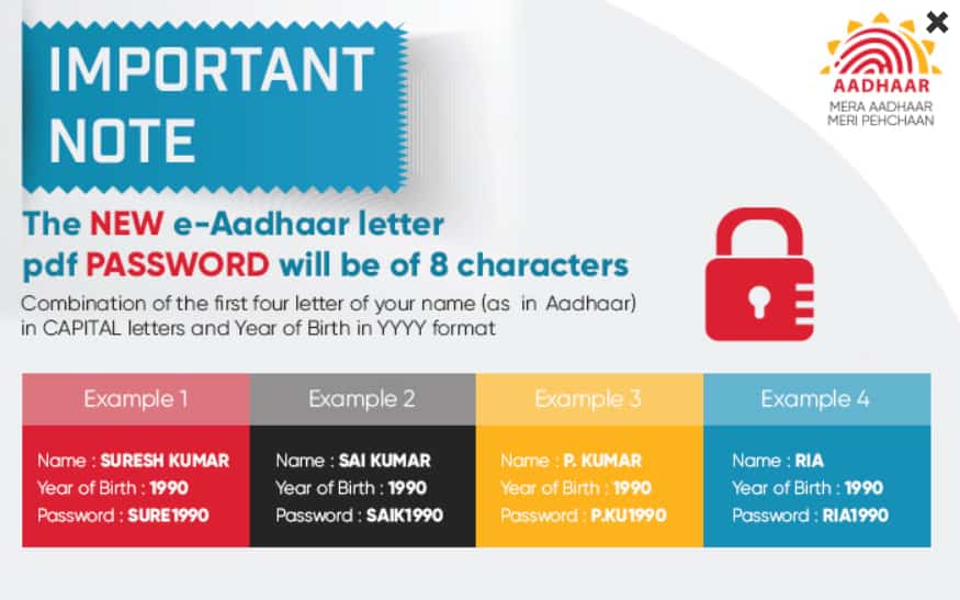How to Access Aadhaar Password