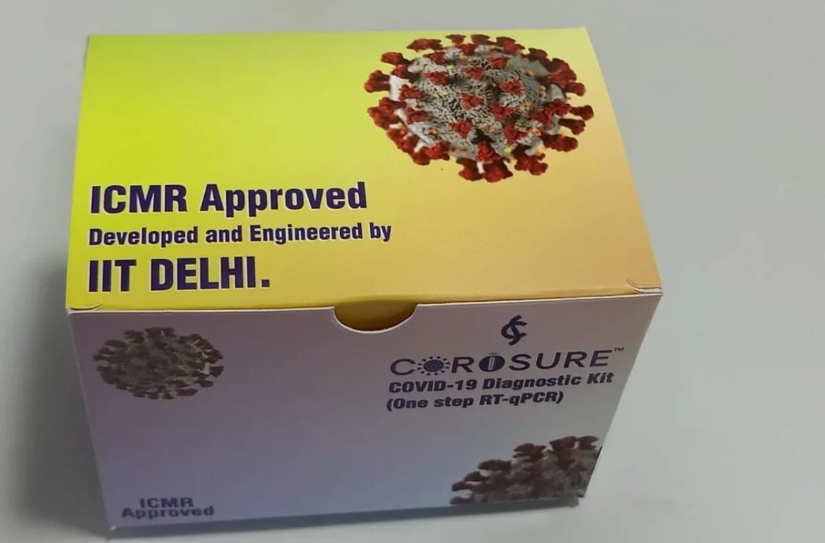 IIT Delhi developed worlds most affordable Corona Testing Kit Corosure